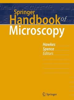 Couverture de l’ouvrage Springer Handbook of Microscopy