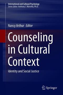 Couverture de l’ouvrage Counselling in Cultural Contexts
