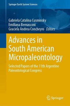 Couverture de l’ouvrage Advances in South American Micropaleontology