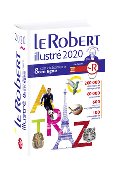 Couverture de l’ouvrage Le Robert Illustré et son dictionnaire en ligne 2020