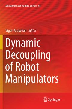 Couverture de l’ouvrage Dynamic Decoupling of Robot Manipulators