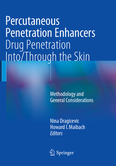 Couverture de l’ouvrage Percutaneous Penetration Enhancers Drug Penetration Into/Through the Skin