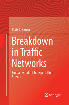 Couverture de l’ouvrage Breakdown in Traffic Networks