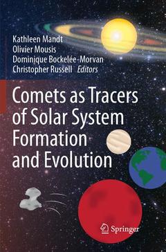Cover of the book Comets as Tracers of Solar System Formation and Evolution