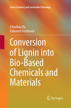 Cover of the book Conversion of Lignin into Bio-Based Chemicals and Materials