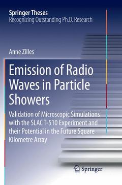 Cover of the book Emission of Radio Waves in Particle Showers