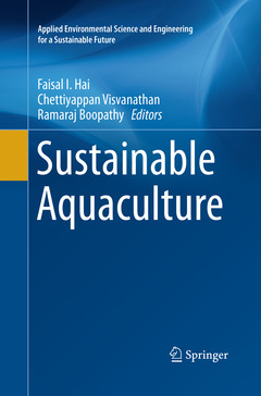Couverture de l’ouvrage Sustainable Aquaculture