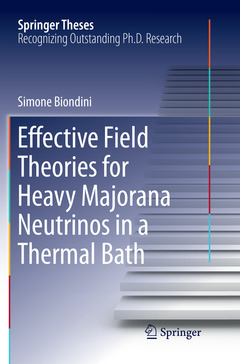 Couverture de l’ouvrage Effective Field Theories for Heavy Majorana Neutrinos in a Thermal Bath