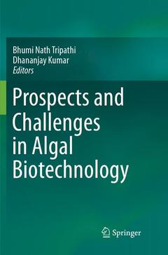 Couverture de l’ouvrage Prospects and Challenges in Algal Biotechnology