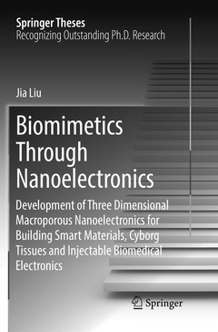 Couverture de l’ouvrage Biomimetics Through Nanoelectronics