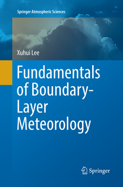Couverture de l’ouvrage Fundamentals of Boundary-Layer Meteorology