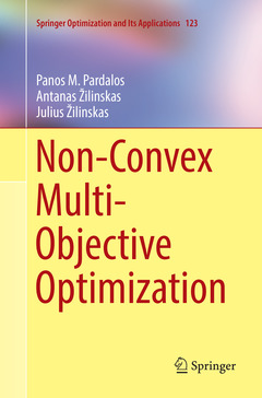 Couverture de l’ouvrage Non-Convex Multi-Objective Optimization