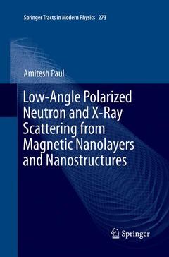 Cover of the book Low-Angle Polarized Neutron and X-Ray Scattering from Magnetic Nanolayers and Nanostructures