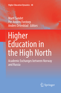 Couverture de l’ouvrage Higher Education in the High North
