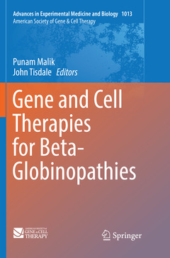 Couverture de l’ouvrage Gene and Cell Therapies for Beta-Globinopathies