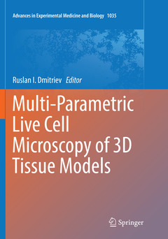 Couverture de l’ouvrage Multi-Parametric Live Cell Microscopy of 3D Tissue Models