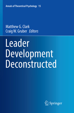 Cover of the book Leader Development Deconstructed