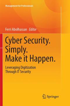 Cover of the book Cyber Security. Simply. Make it Happen.