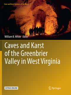 Couverture de l’ouvrage Caves and Karst of the Greenbrier Valley in West Virginia