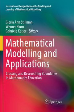 Couverture de l’ouvrage Mathematical Modelling and Applications