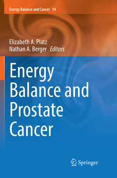Couverture de l’ouvrage Energy Balance and Prostate Cancer