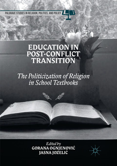 Couverture de l’ouvrage Education in Post-Conflict Transition