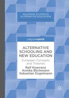 Couverture de l’ouvrage Alternative Schooling and New Education