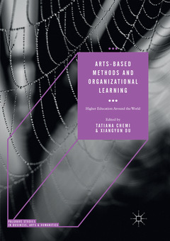 Couverture de l’ouvrage Arts-based Methods and Organizational Learning 