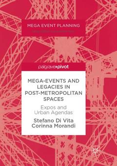 Cover of the book Mega-Events and Legacies in Post-Metropolitan Spaces
