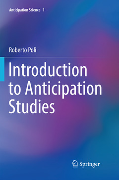 Couverture de l’ouvrage Introduction to Anticipation Studies