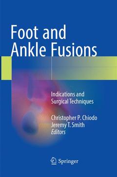 Couverture de l’ouvrage Foot and Ankle Fusions