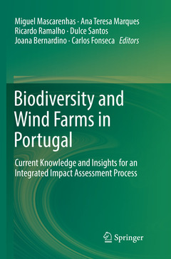 Cover of the book Biodiversity and Wind Farms in Portugal