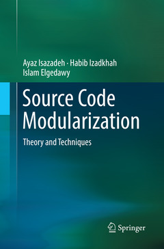 Couverture de l’ouvrage Source Code Modularization