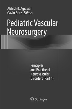 Couverture de l’ouvrage Pediatric Vascular Neurosurgery