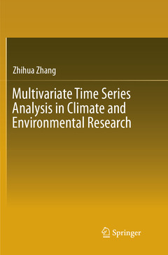 Couverture de l’ouvrage Multivariate Time Series Analysis in Climate and Environmental Research