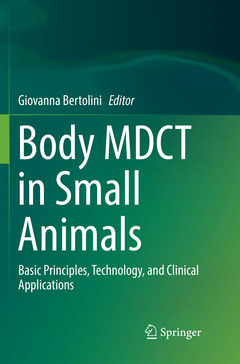 Couverture de l’ouvrage Body MDCT in Small Animals