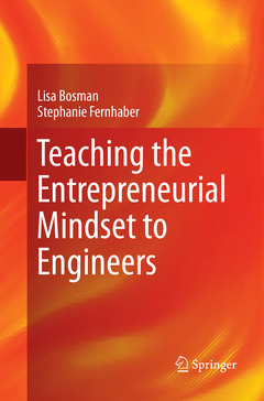 Couverture de l’ouvrage Teaching the Entrepreneurial Mindset to Engineers