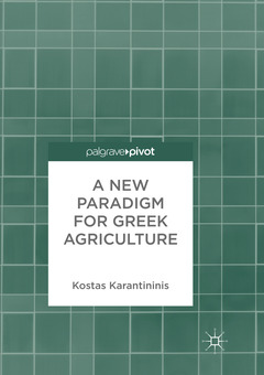 Couverture de l’ouvrage A New Paradigm for Greek Agriculture