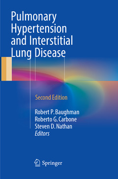 Couverture de l’ouvrage Pulmonary Hypertension and Interstitial Lung Disease