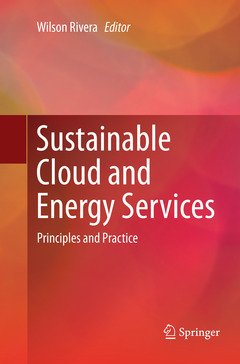Couverture de l’ouvrage Sustainable Cloud and Energy Services