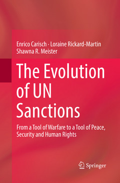 Couverture de l’ouvrage The Evolution of UN Sanctions
