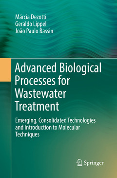 Couverture de l’ouvrage Advanced Biological Processes for Wastewater Treatment