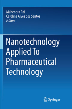 Couverture de l’ouvrage Nanotechnology Applied To Pharmaceutical Technology