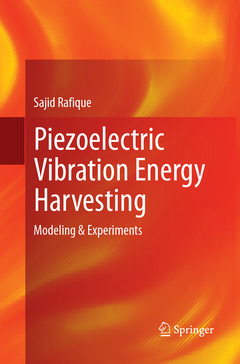 Couverture de l’ouvrage Piezoelectric Vibration Energy Harvesting