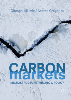 Couverture de l’ouvrage Carbon Markets