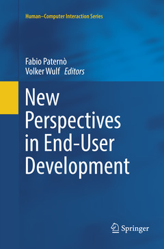 Couverture de l’ouvrage New Perspectives in End-User Development