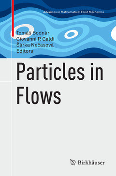 Couverture de l’ouvrage Particles in Flows