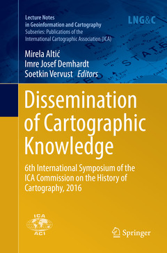 Couverture de l’ouvrage Dissemination of Cartographic Knowledge