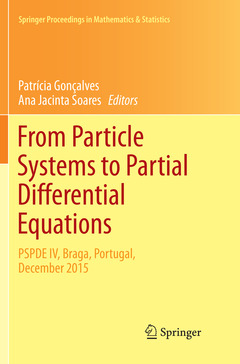 Couverture de l’ouvrage From Particle Systems to Partial Differential Equations