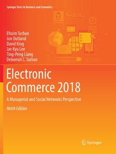 Couverture de l’ouvrage Electronic Commerce 2018